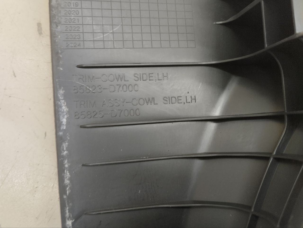 Обшивка стойки Hyundai Tucson (TL) 2015-2021