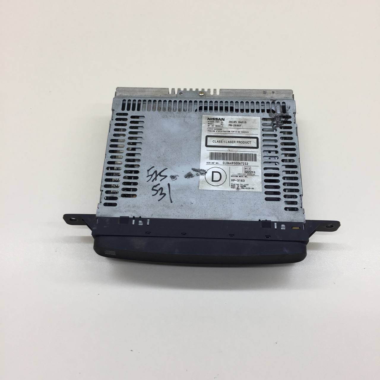 Проигрыватель CD / DVD Nissan Primera (P12) 2002-2007