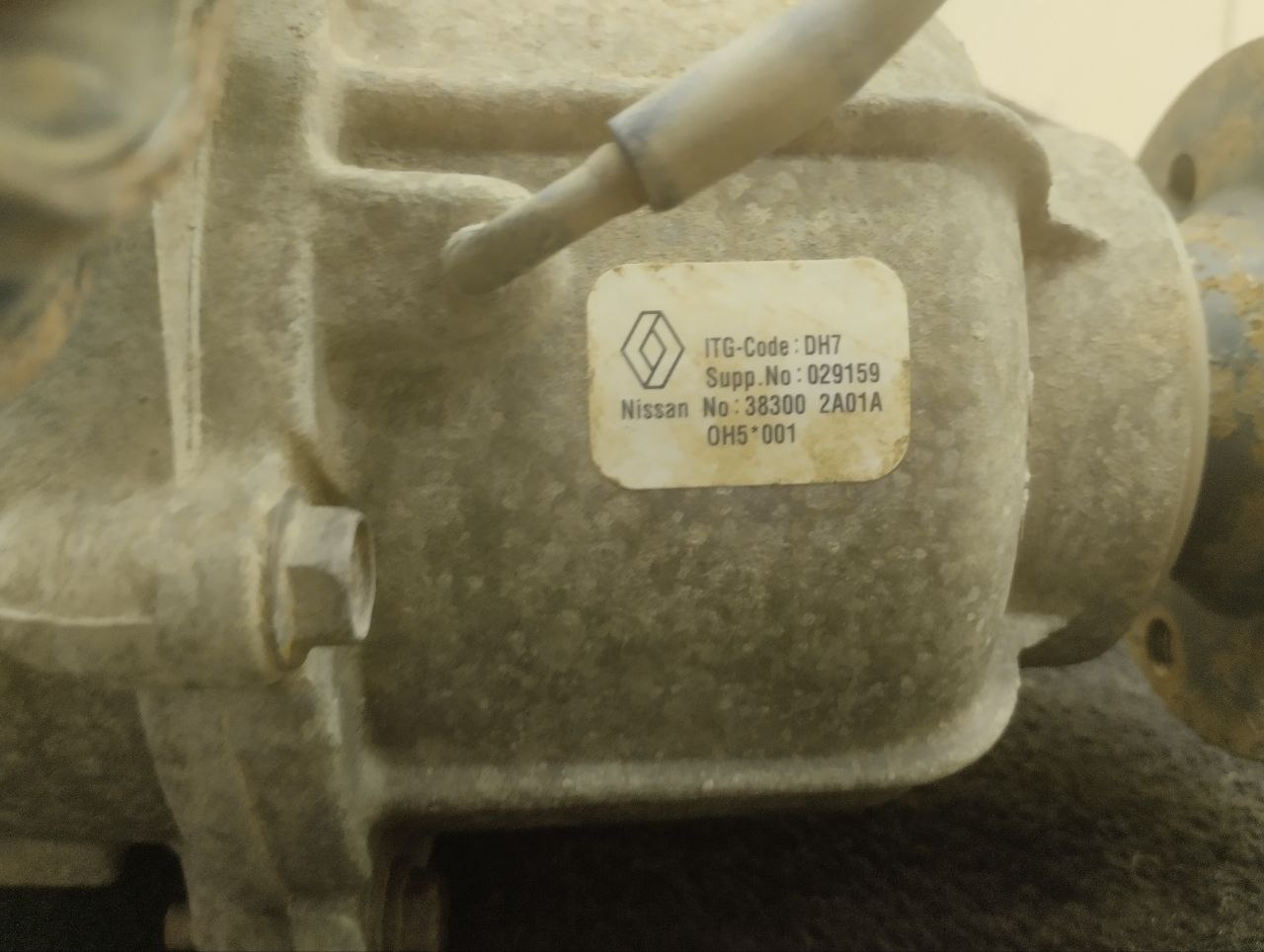 Редуктор заднего моста Renault Duster (HSA, HSM) 2012>