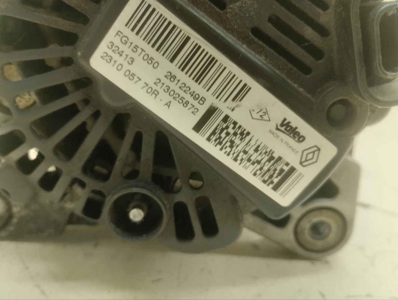 Генератор Renault Duster (HSA, HSM) 2012> Генератор Renault Duster (HSA, HSM) 2012>