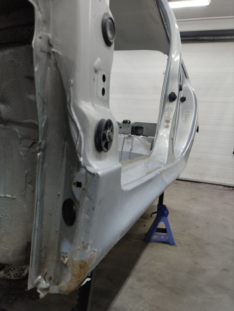 Порог со стойкой левый Peugeot 206 1998-2012
