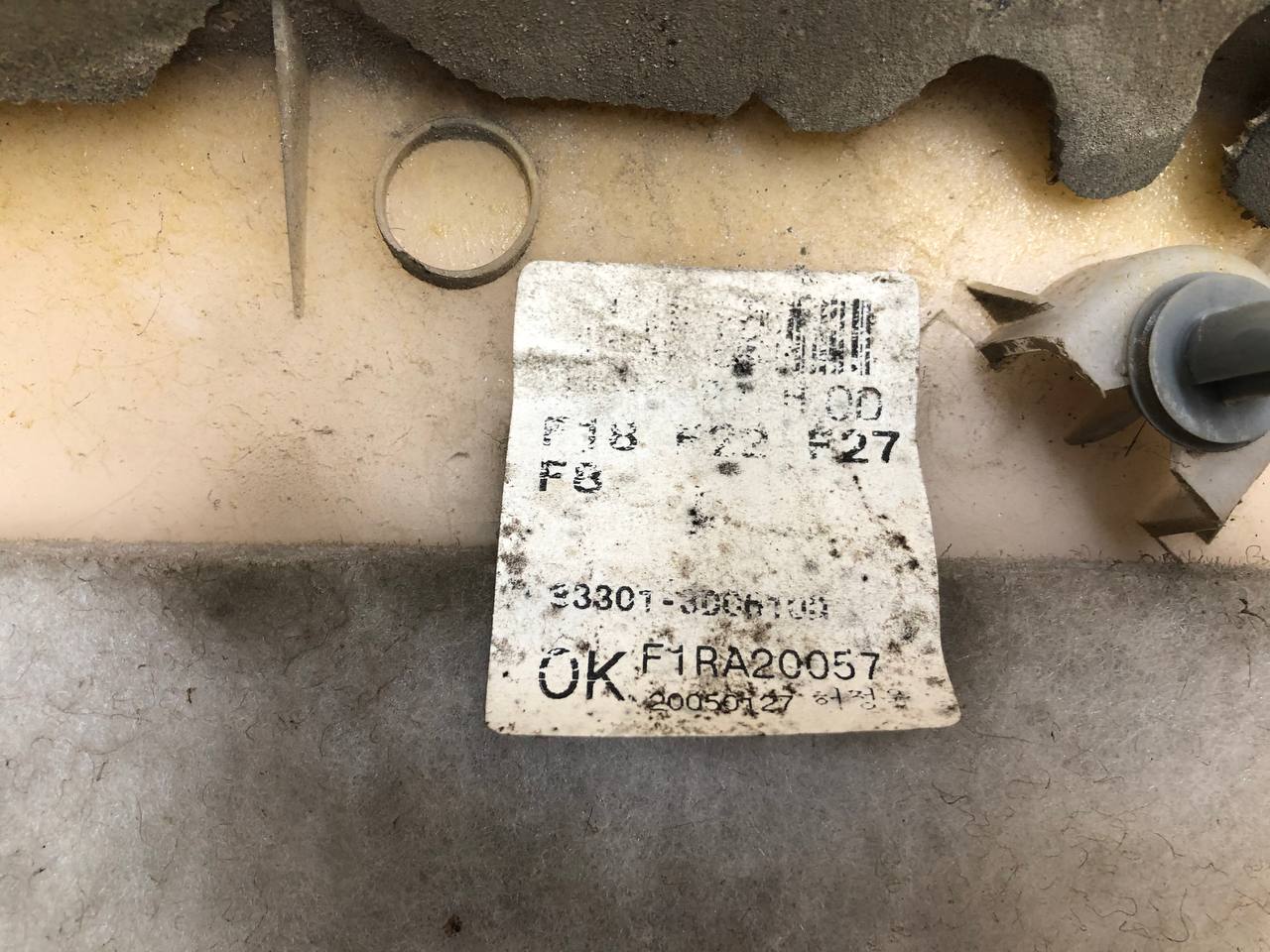 Обшивка двери задней левой Hyundai Sonata 4 (EF,Tagaz) 2001-2012
