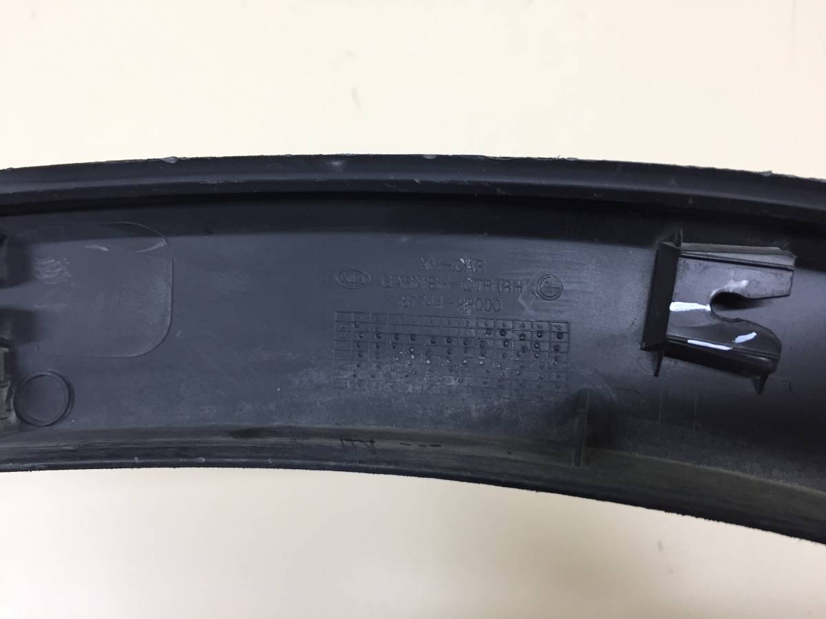 Накладка заднего крыла правого Kia Sorento (XM) 2009-2021