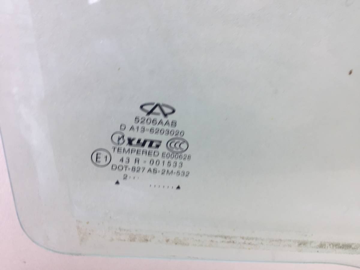 Стекло двери задней правой Chery Bonus (A13) 2011-2014