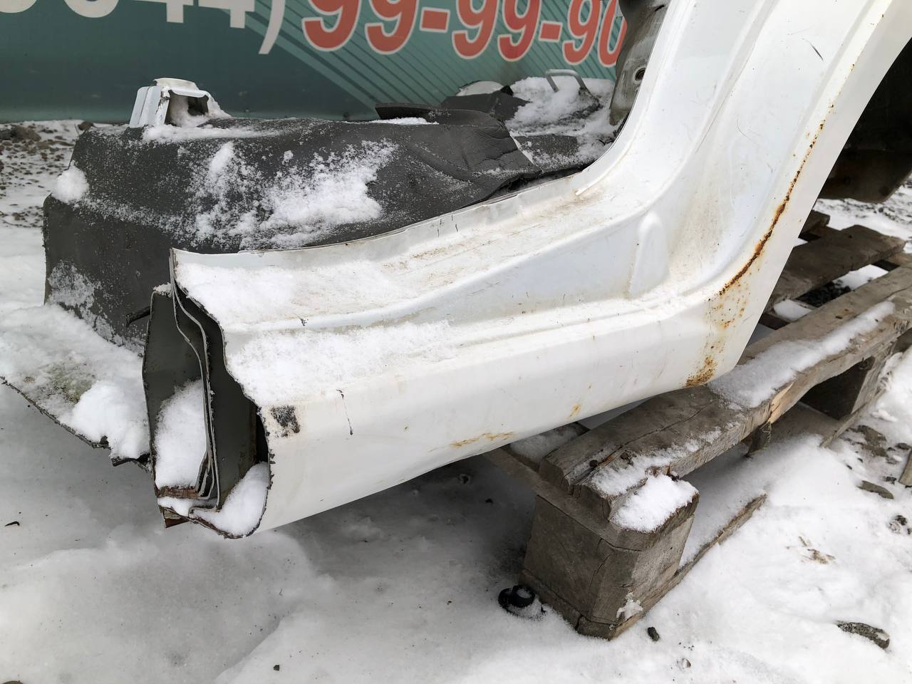 Крыло заднее левое Chevrolet Aveo T250 2005-2011