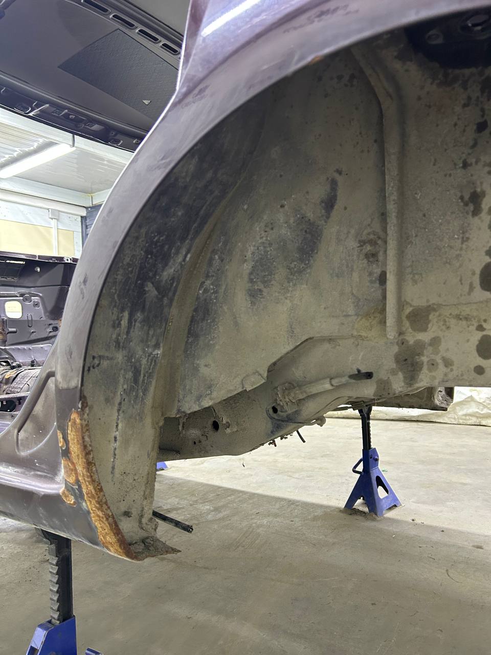 Крыло заднее левое Ford Focus 2 (DB) 2008-2011