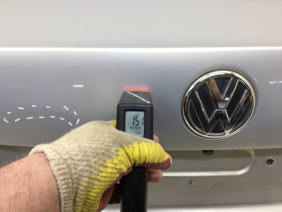 Крышка багажника Volkswagen Polo (MK5) 2011-2020