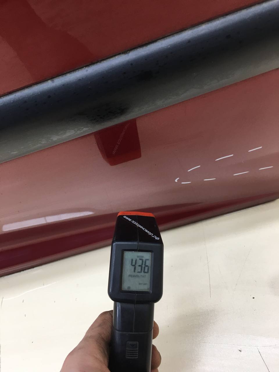 Дверь задняя левая Peugeot 207 2006-2013