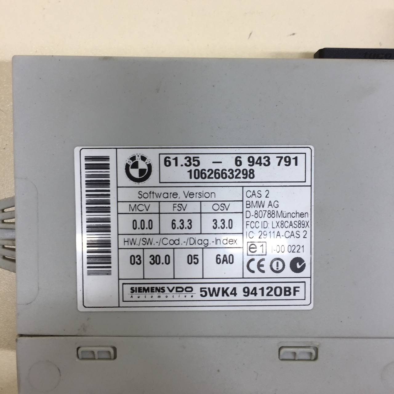 Блок электронный BMW 3-series E90/E91 2005-2011 Блок электронный BMW 3-series E90/E91 2005-2011