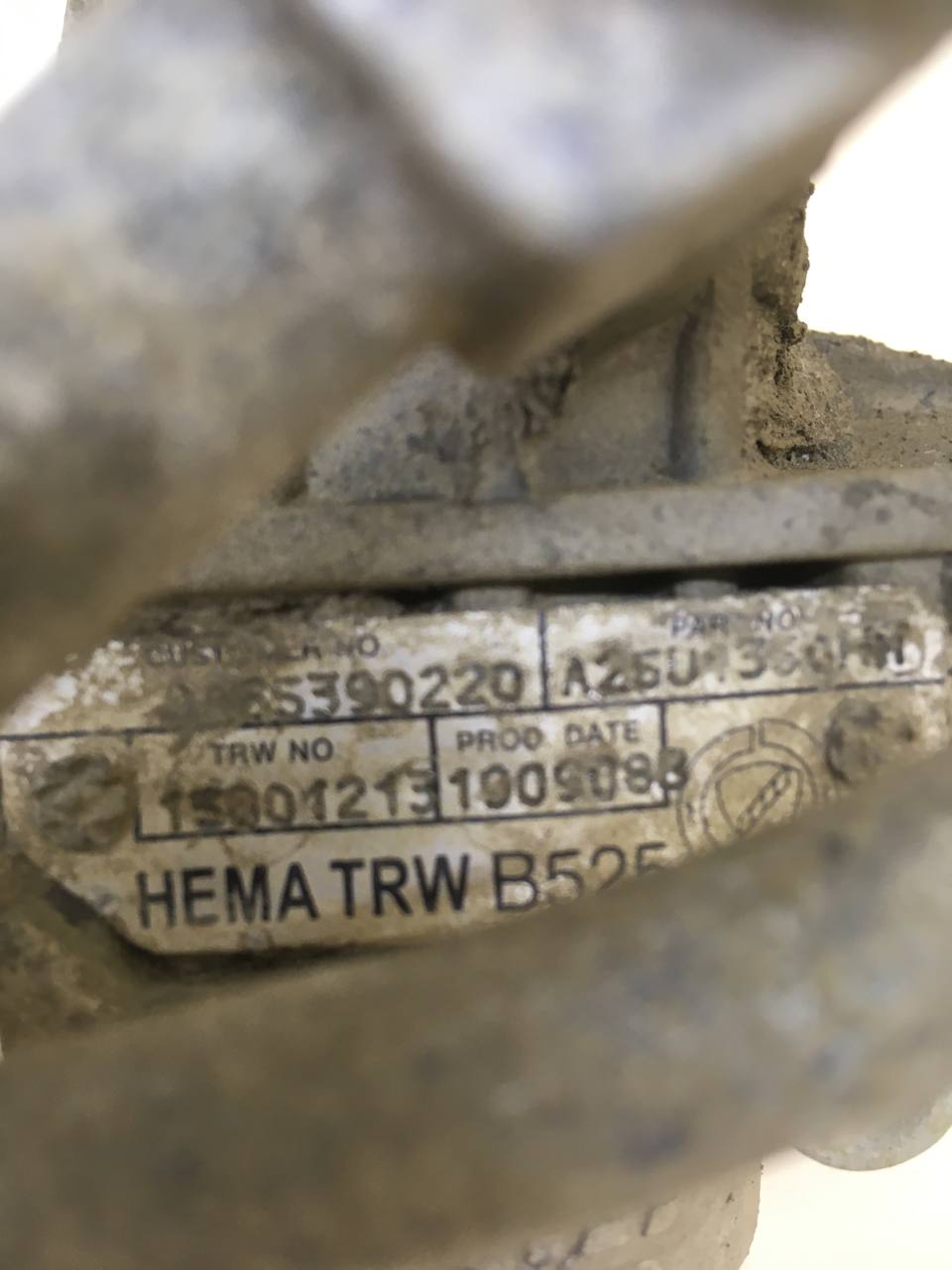 Рейка рулевая Fiat Albea 2002-2012