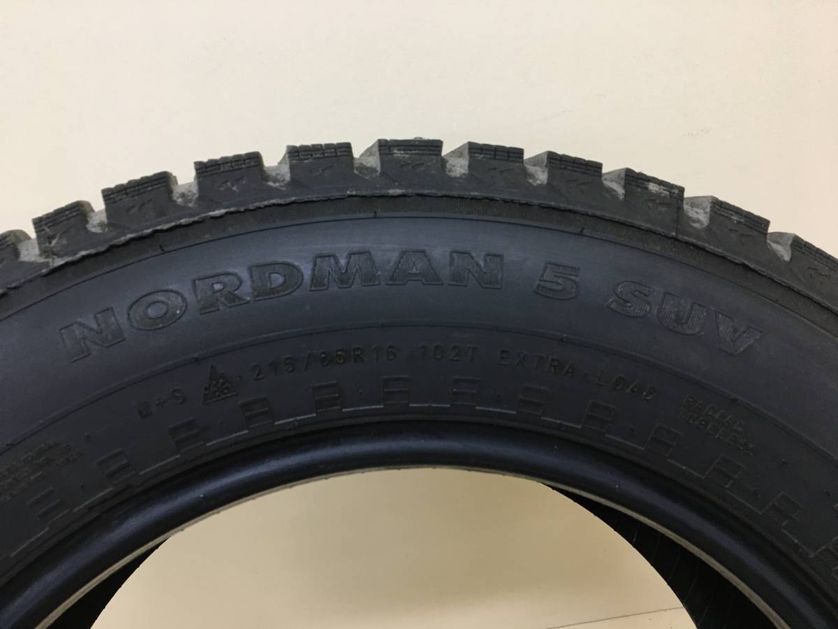 Шины к-кт R16 Зимние шипованные Nokian Nordman 5 SUV