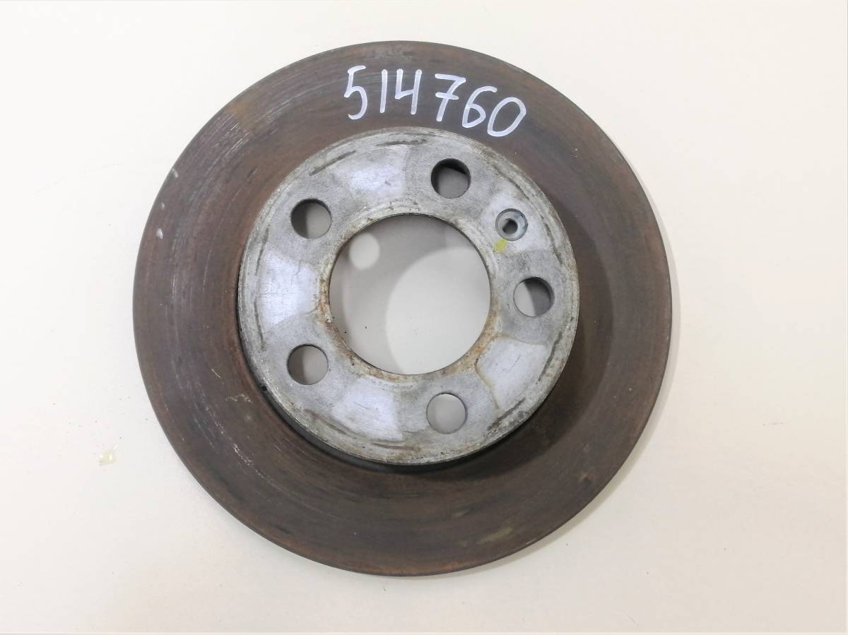 Диск тормозной задний Volkswagen Polo (MK5) 2011-2020 Диск тормозной задний Volkswagen Polo (MK5) 2011-2020