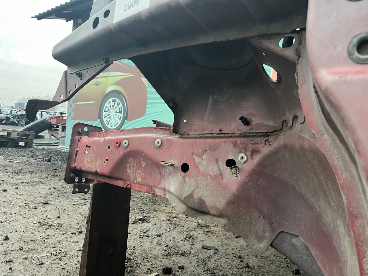 Четверть передняя левая Ford Fusion (JU) 2002-2012