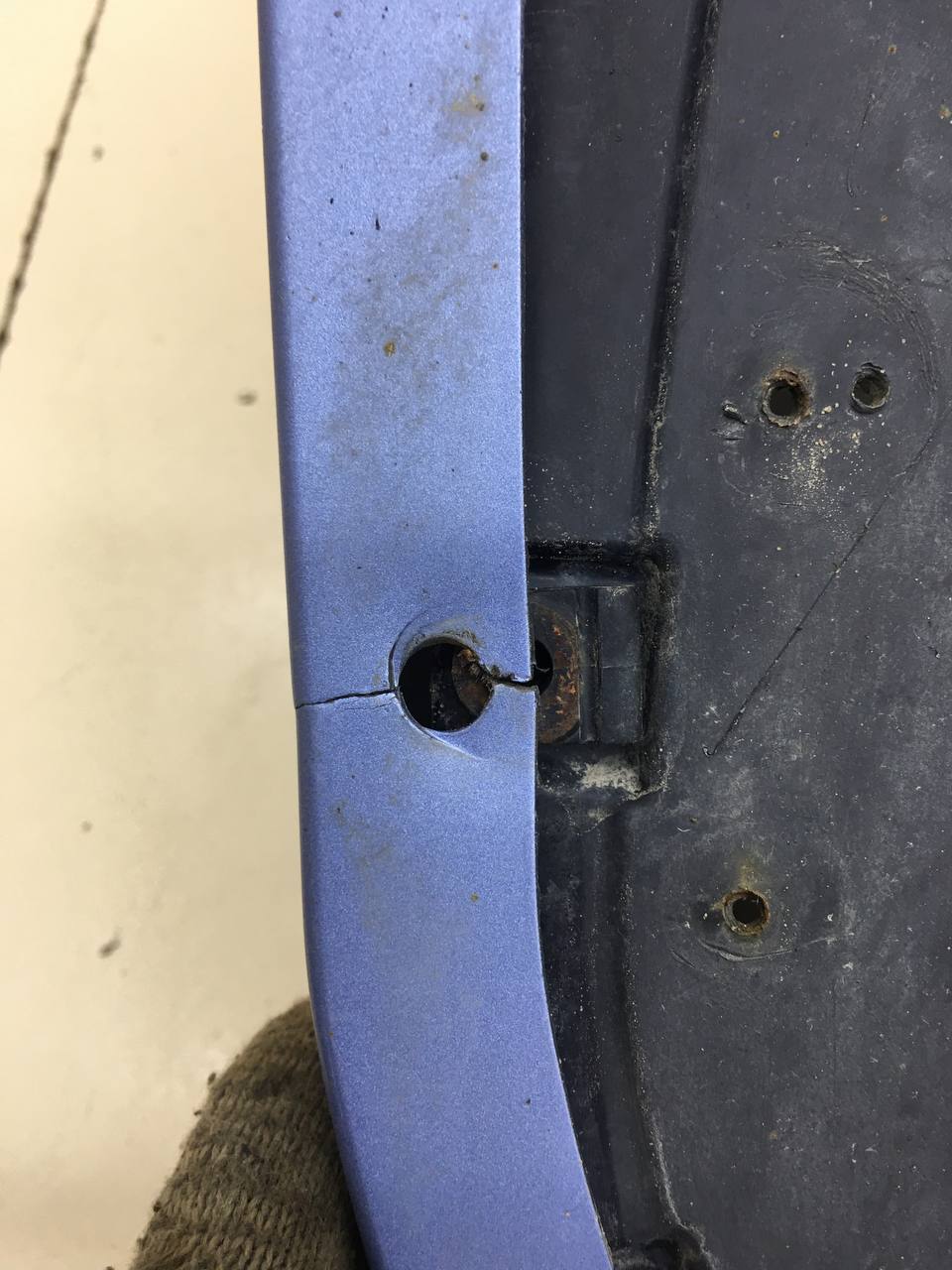 Бампер задний Kia Picanto (BA) 2005-2011