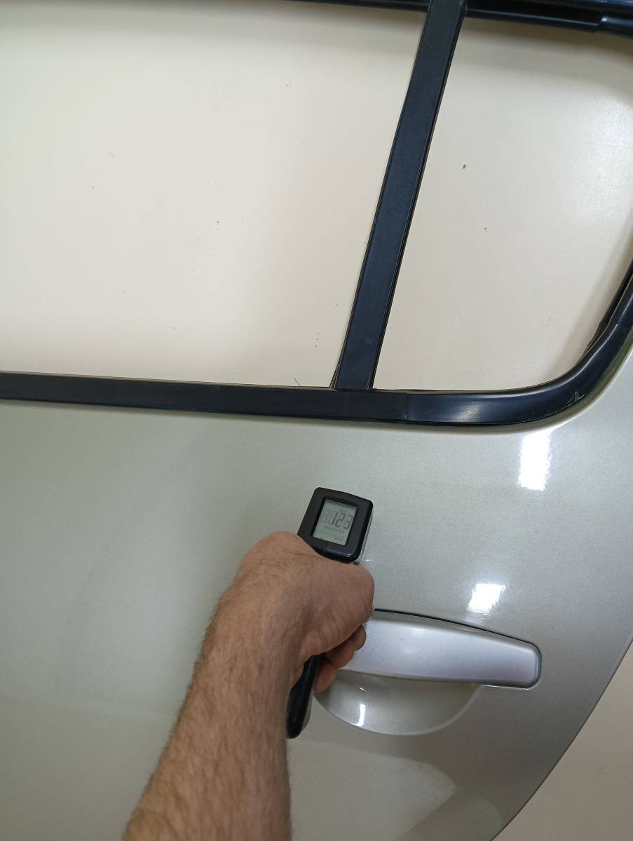 Дверь задняя левая Renault Sandero 2009-2014