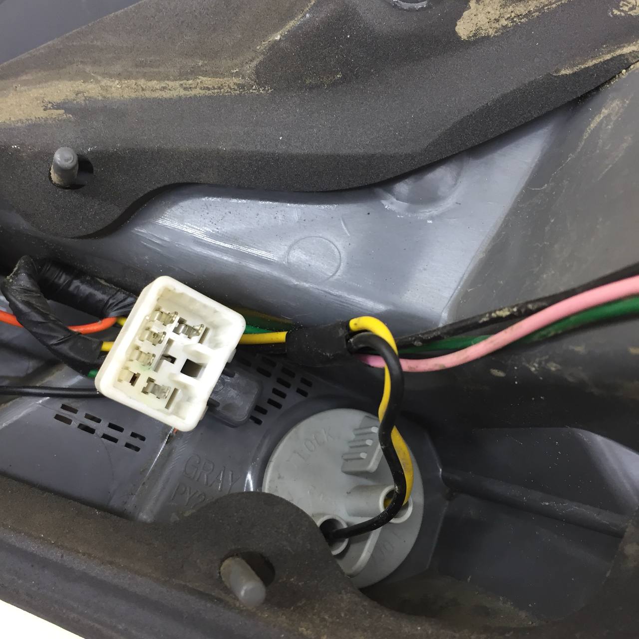 Фонарь задний левый Hyundai Solaris (RB) 2010-2017