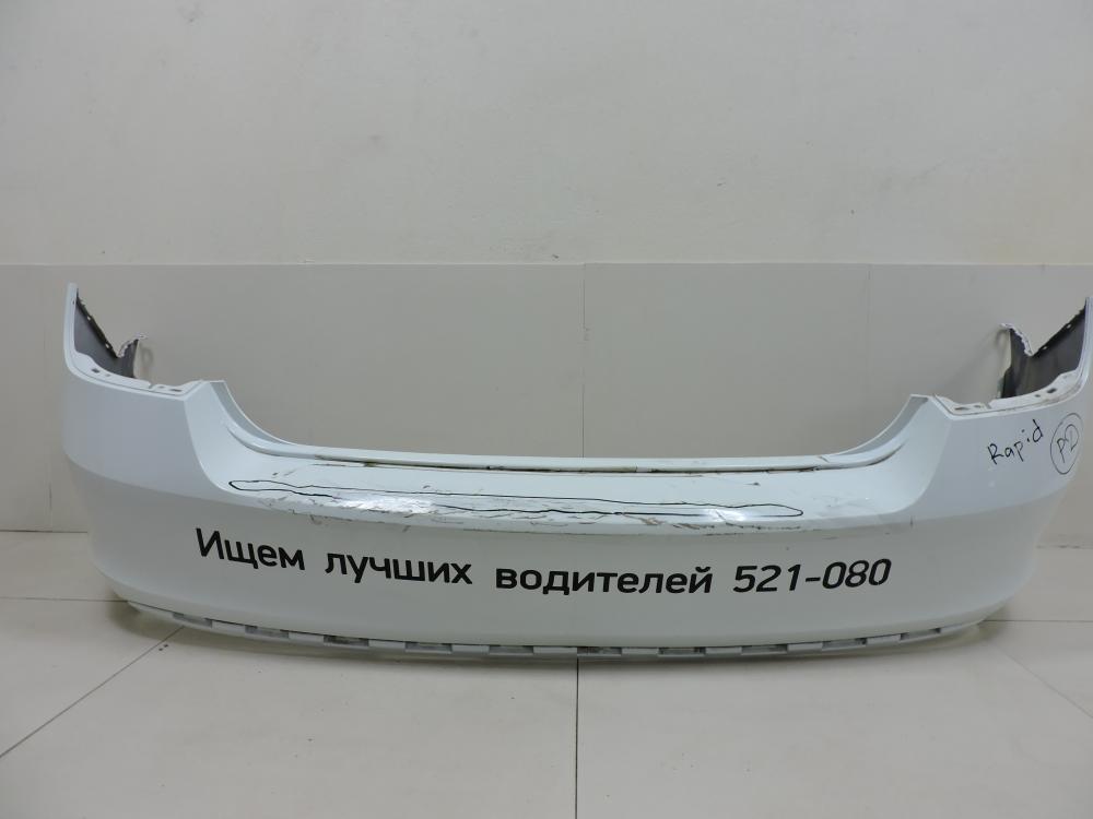 Бампер задний Skoda Rapid 2012-2020