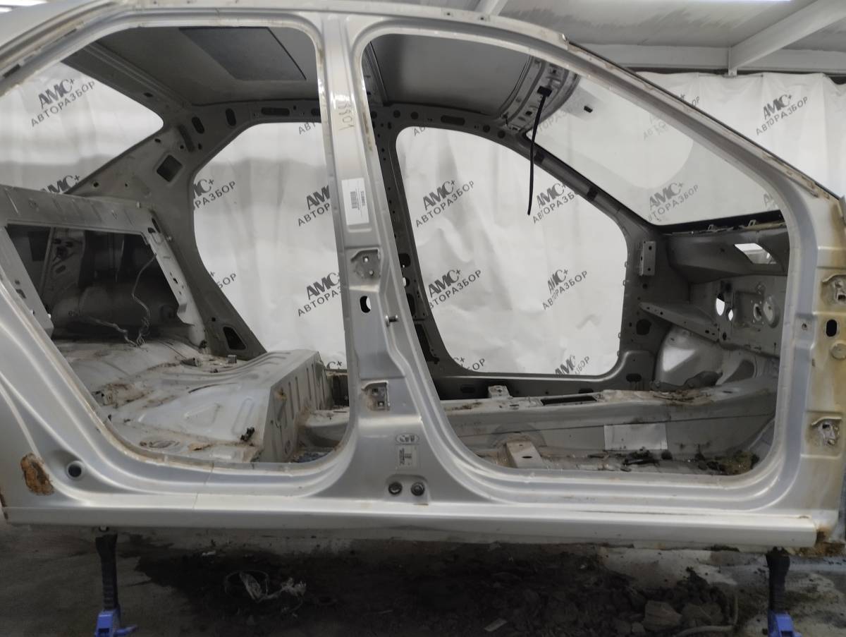 Порог со стойкой правый Renault Logan (1) 2005-2014