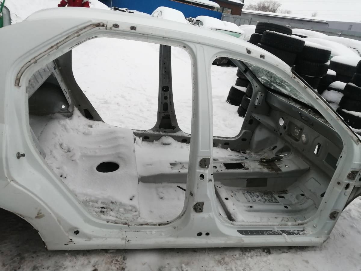 Порог со стойкой правый Renault Logan (1) 2005-2014