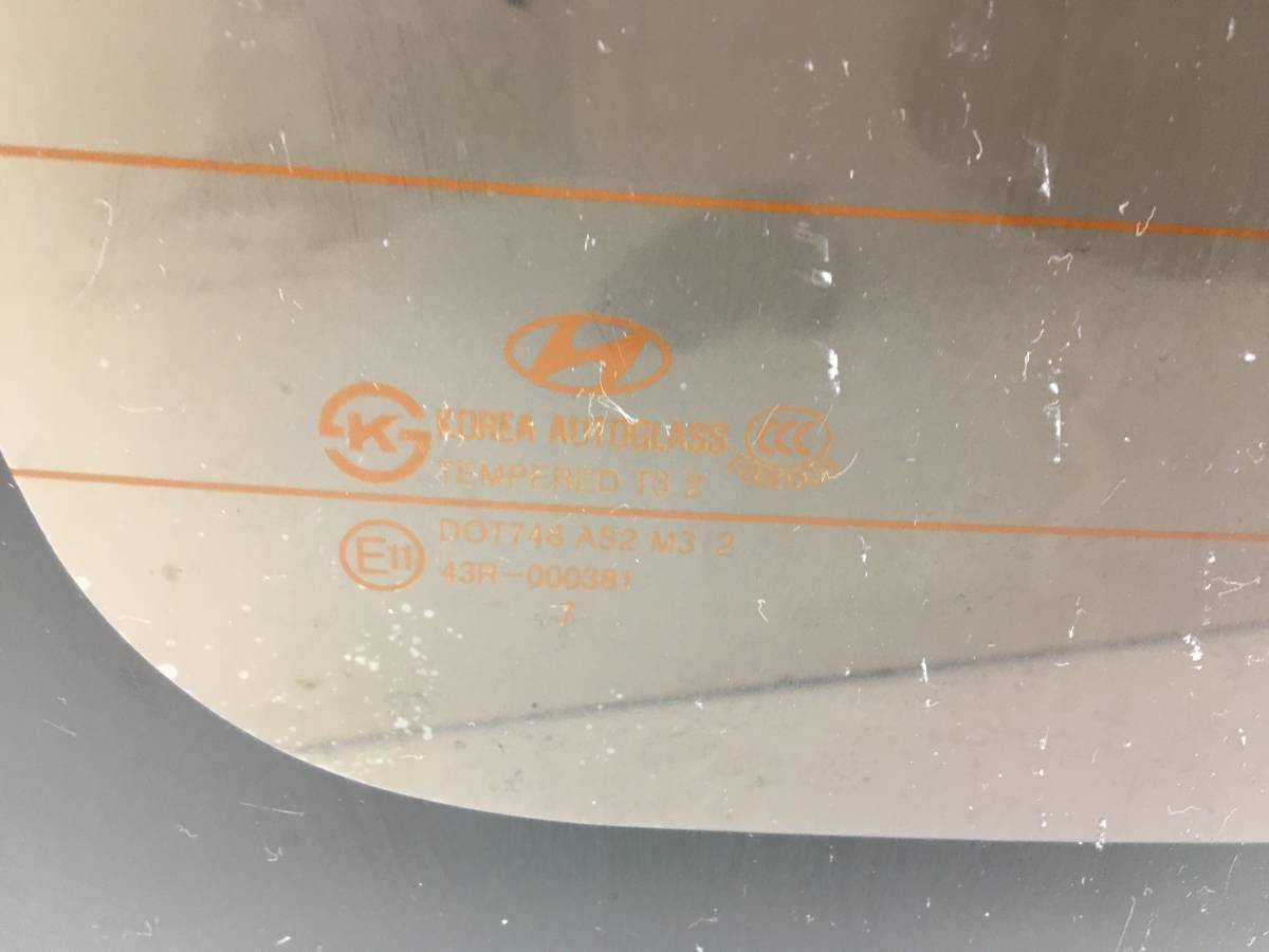 Стекло заднее Hyundai Elantra (HD) 2006-2010