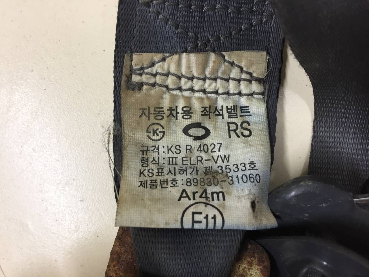 Ремень безопасности Nissan Almera Classic (B10) 2006-2013