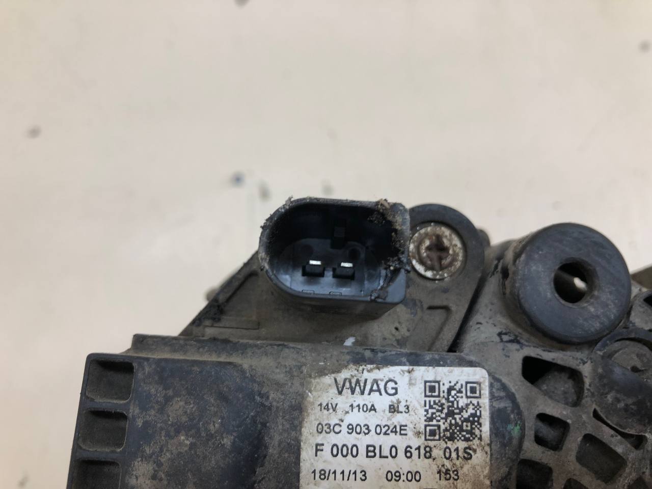 Генератор Volkswagen Polo (MK5) 2011-2020 Генератор Volkswagen Polo (MK5) 2011-2020