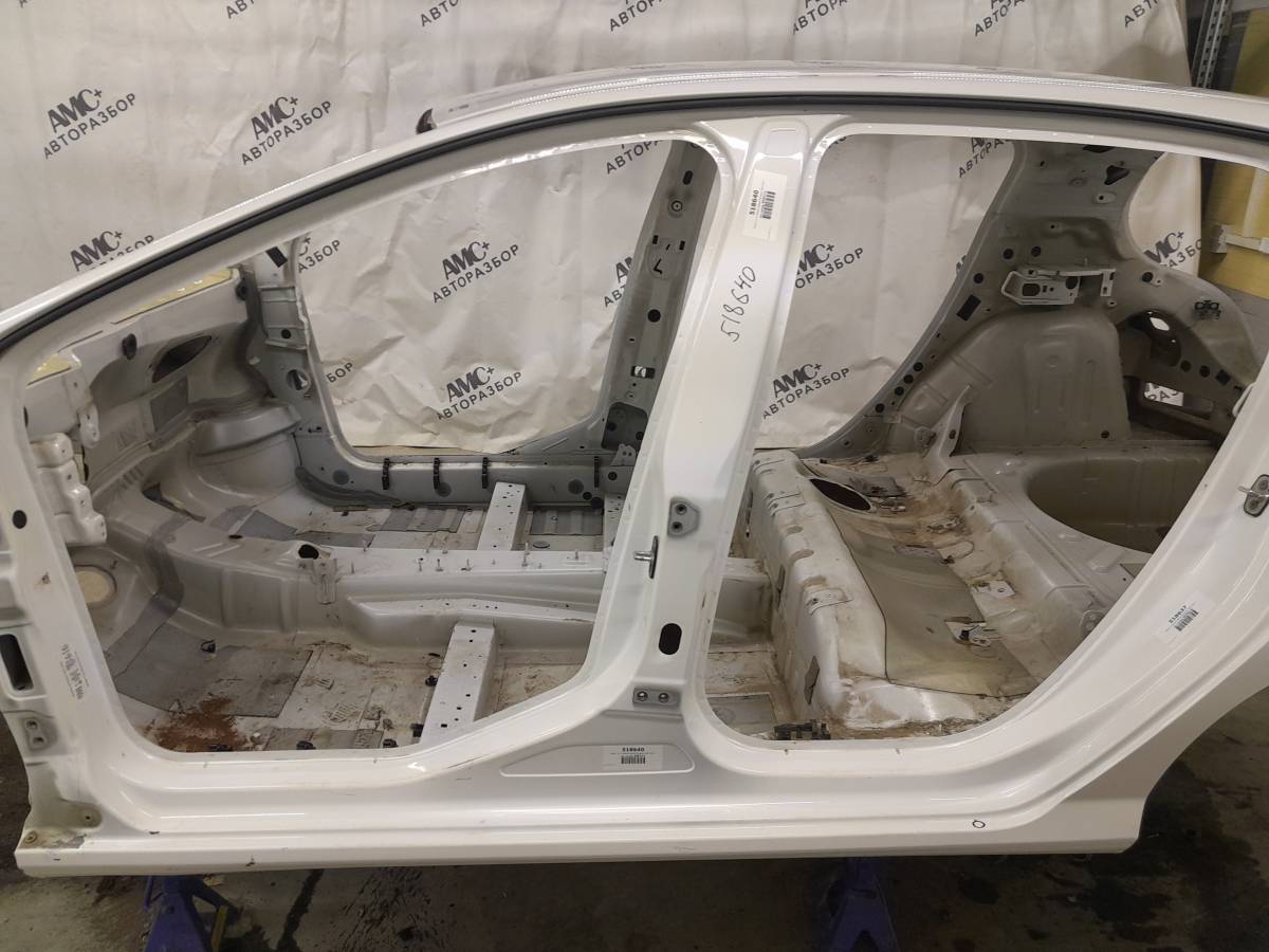 Порог со стойкой левый Peugeot 308 2007>