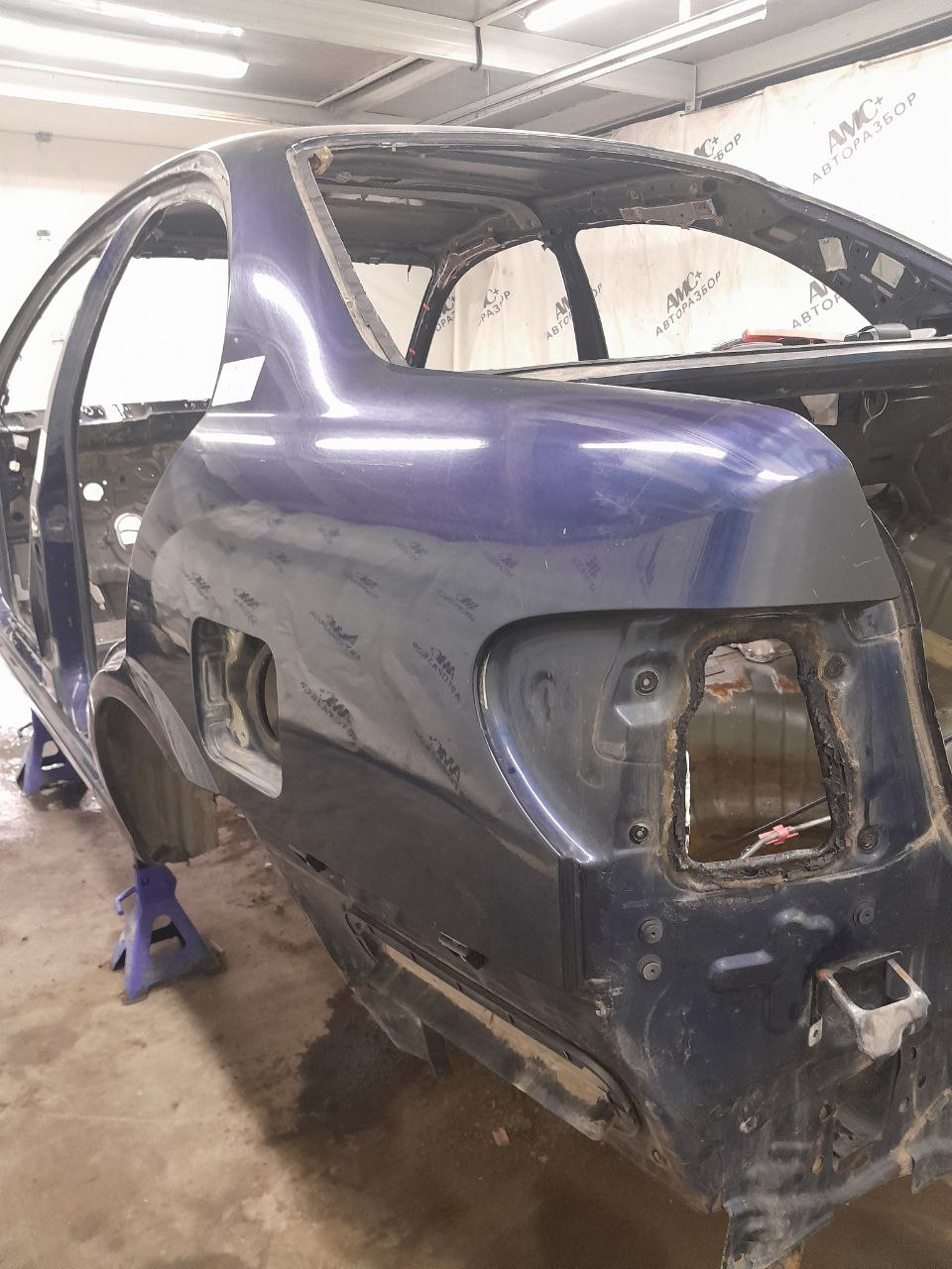 Крыло заднее левое Nissan Almera (N16) 2000-2006