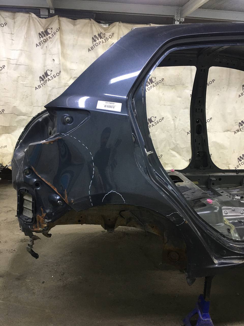 Крыло заднее правое Mazda Mazda 2 (DE) 2007-2014