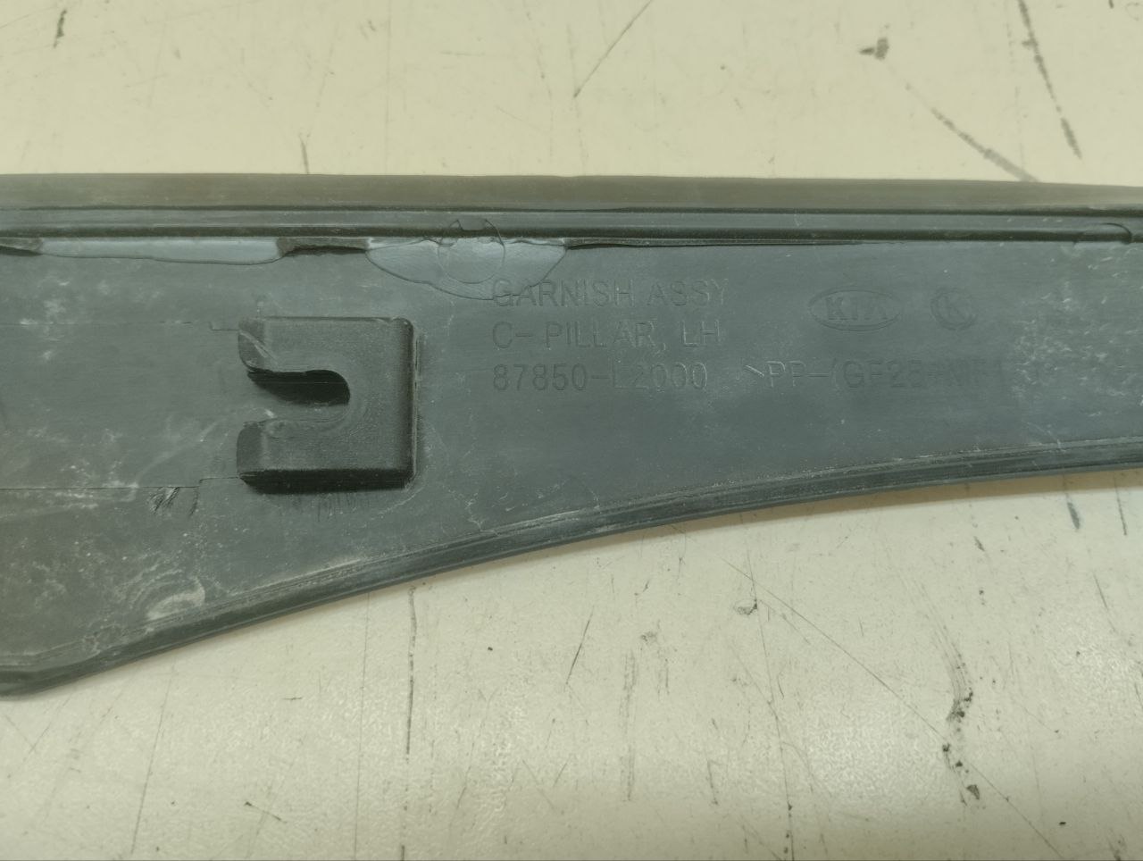 Молдинг заднего крыла левого Kia K5 (DL3) 2019>