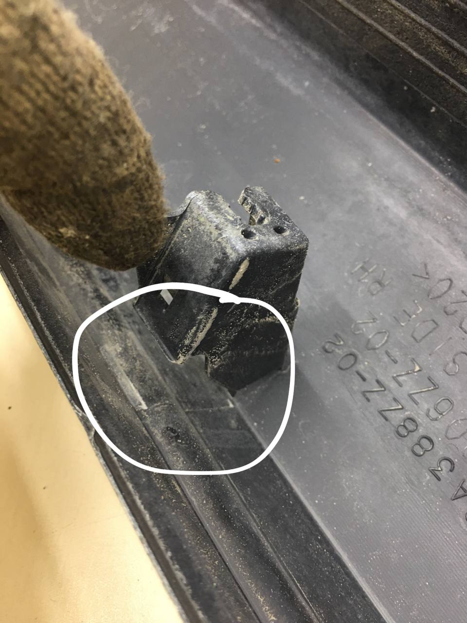 Накладка на порог (наружная) Mitsubishi ASX (GA) 2010>