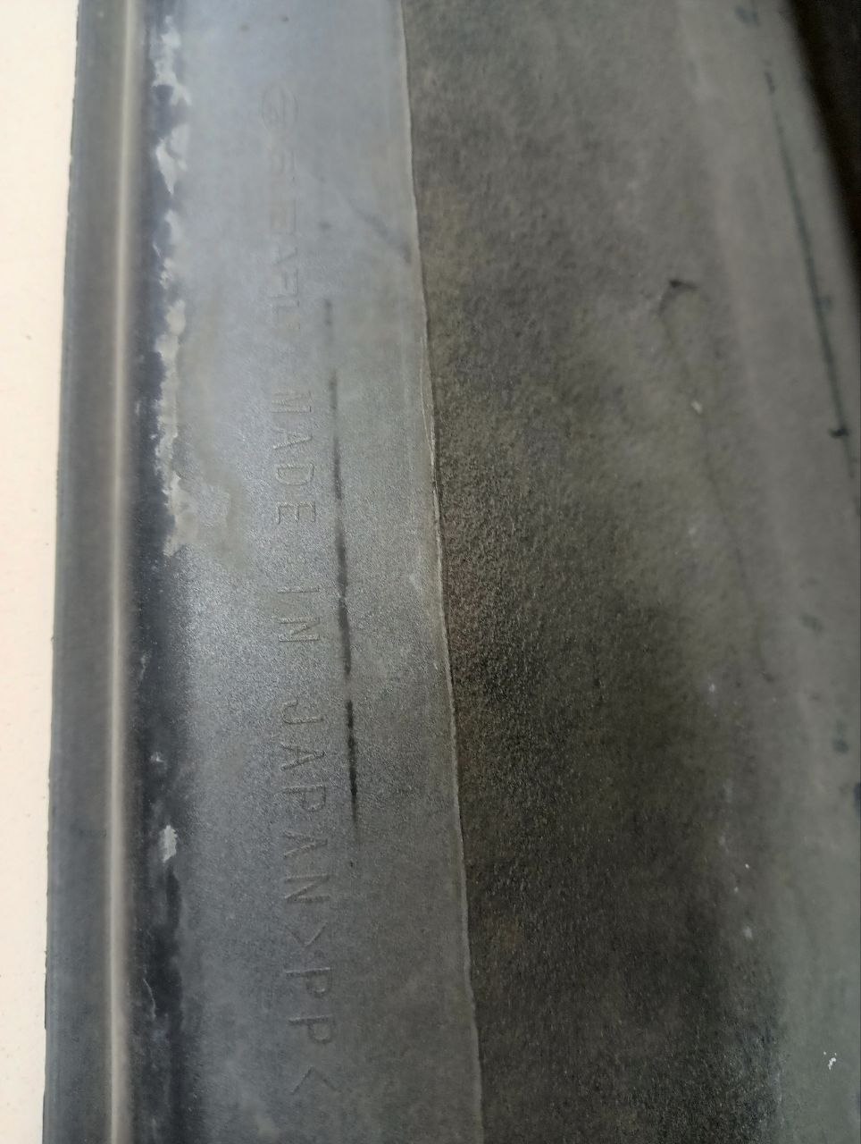 Накладка на порог (наружная) Subaru Legacy (B14) 2010-2015