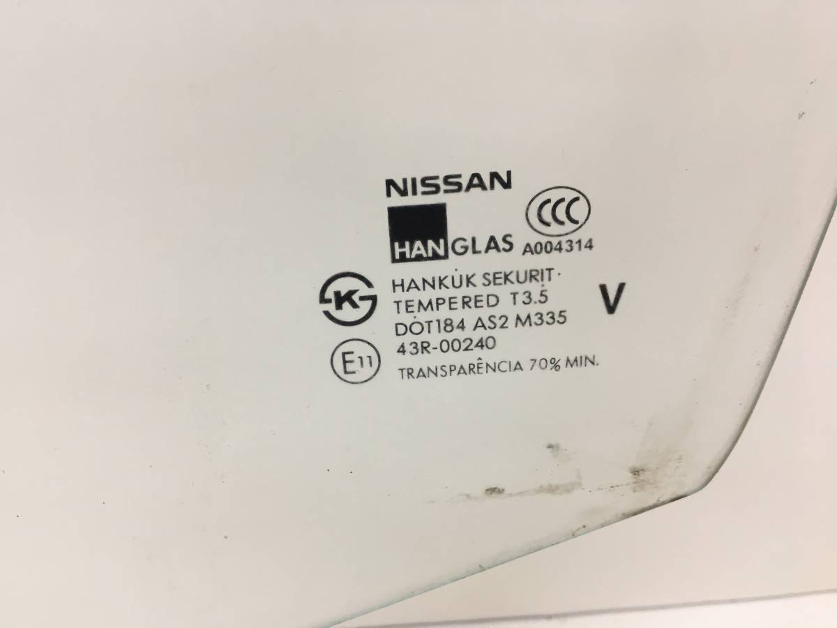 Стекло двери передней левой Nissan Almera Classic (B10) 2006-2013