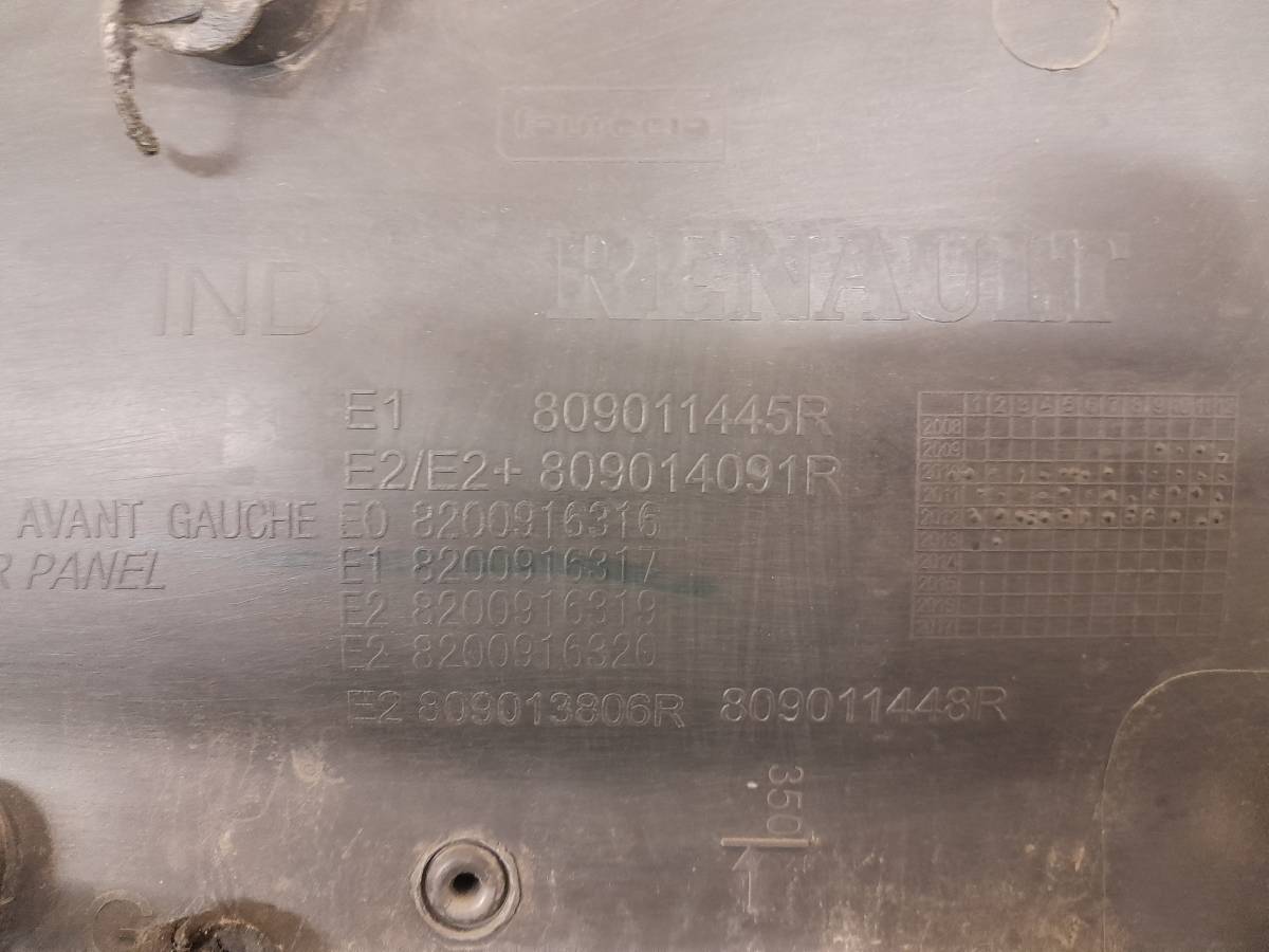 Обшивка двери передней левой Renault Sandero 2009-2014 Обшивка двери передней левой Renault Sandero 2009-2014
