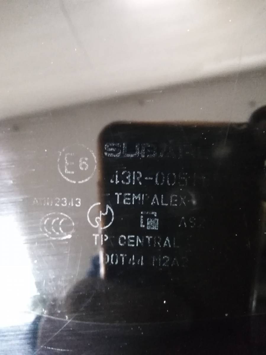 Стекло кузовное глухое правое Subaru Impreza (G12) 2007-2012