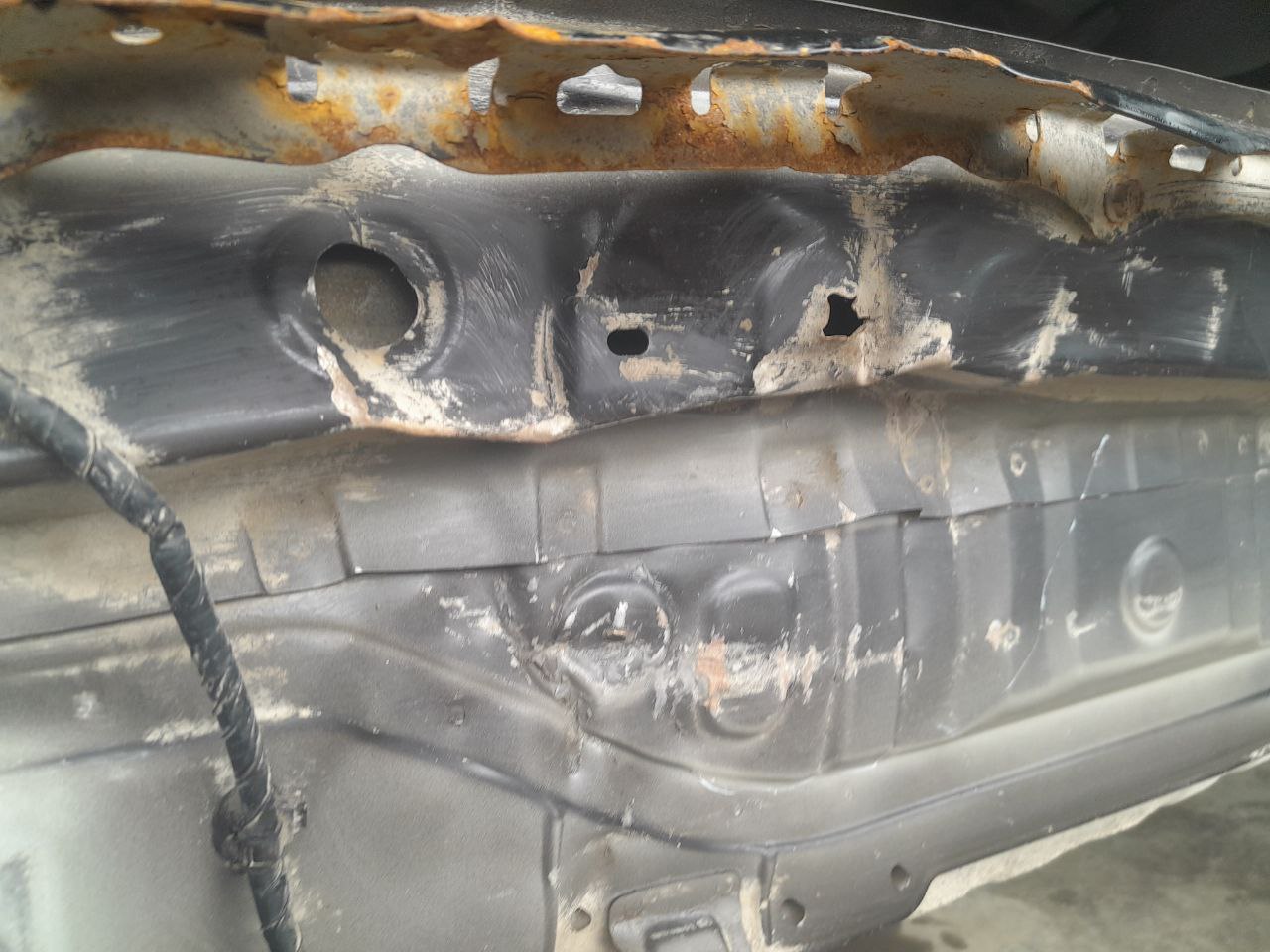 Панель задняя Mitsubishi Lancer X (CX, CY)  2007>