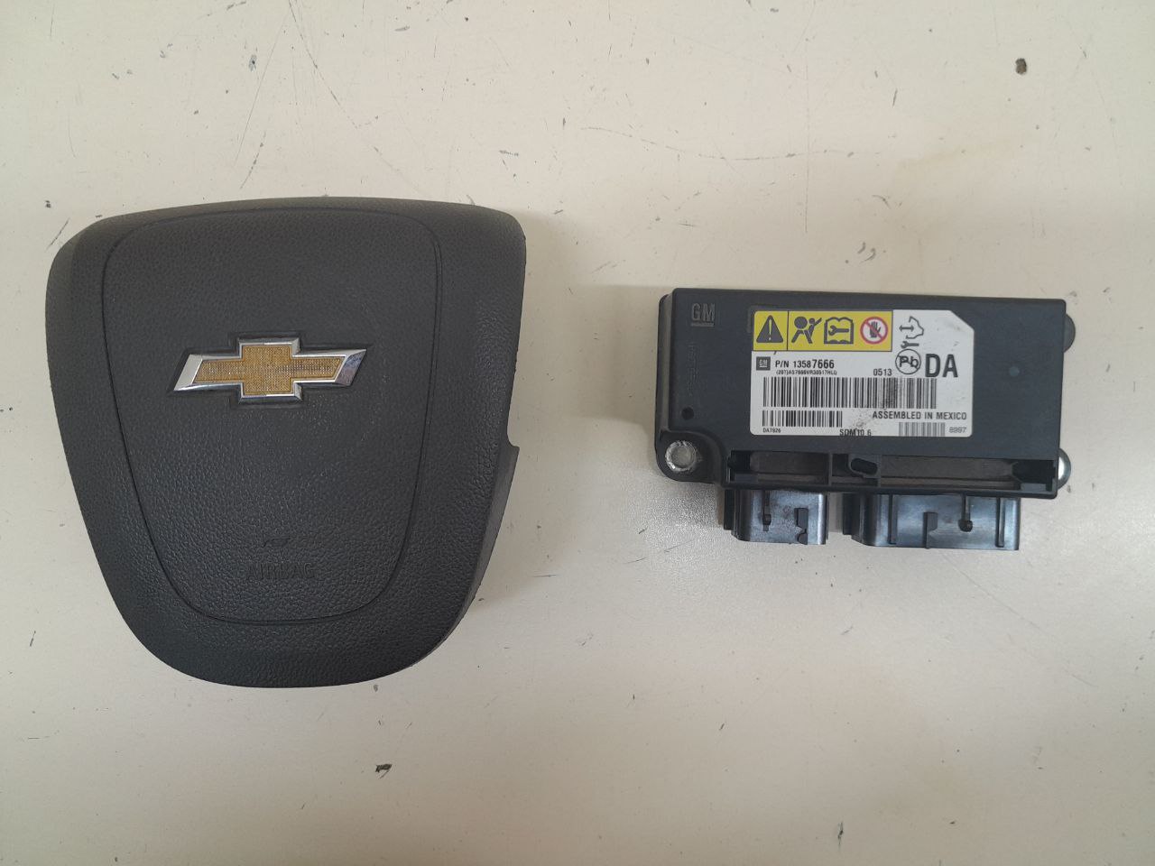 Подушка безопасности в рулевое колесо Chevrolet Cobalt (T250) 2011-2015