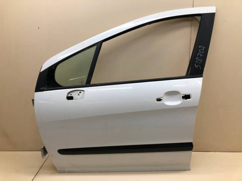 Дверь передняя левая Peugeot 308 2007>