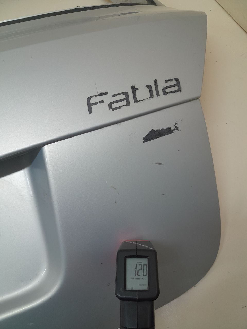 Дверь багажника Skoda Fabia (5J) 2007-2014