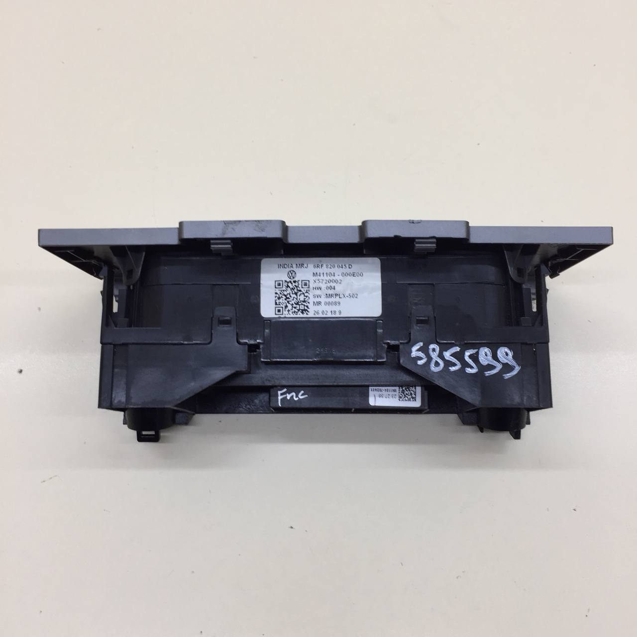 Блок управления отопителем Volkswagen Polo (MK5) 2011-2020