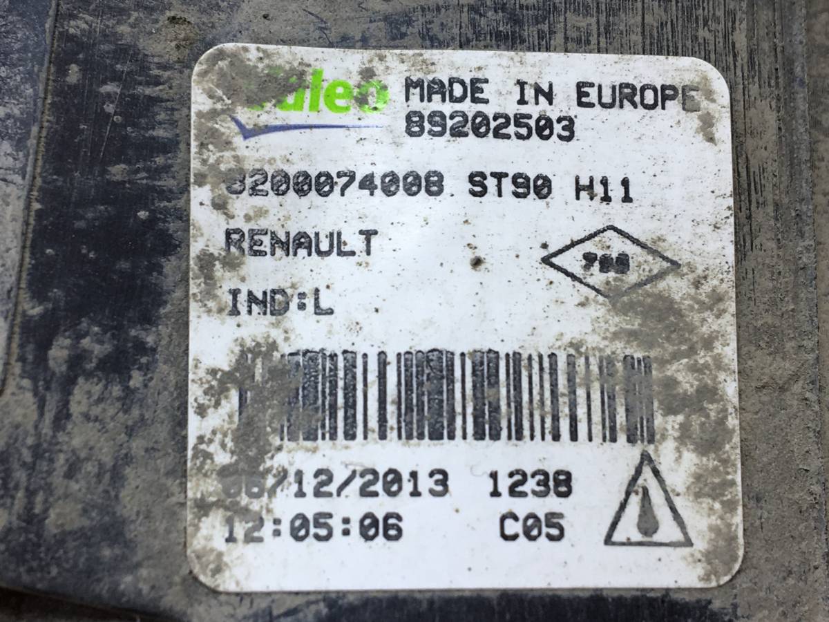 Фара противотуманная Renault Duster (HSA, HSM) 2012>