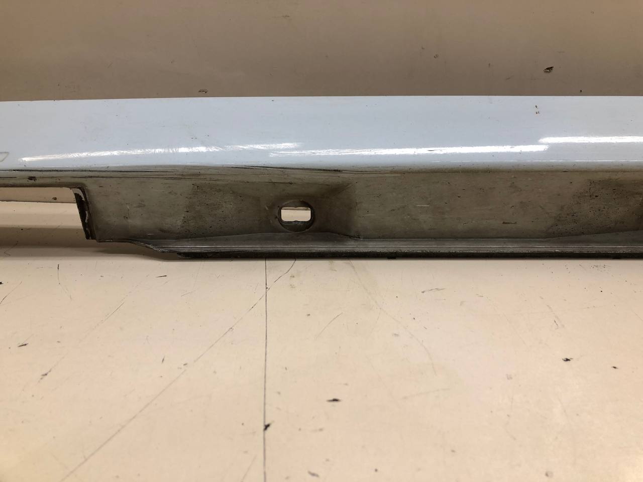 Накладка на порог (наружная) Audi A6 (C7) 2011>