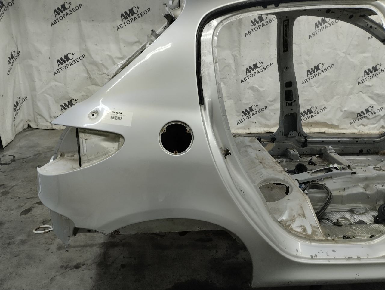 Крыло заднее правое Peugeot 206 1998-2012