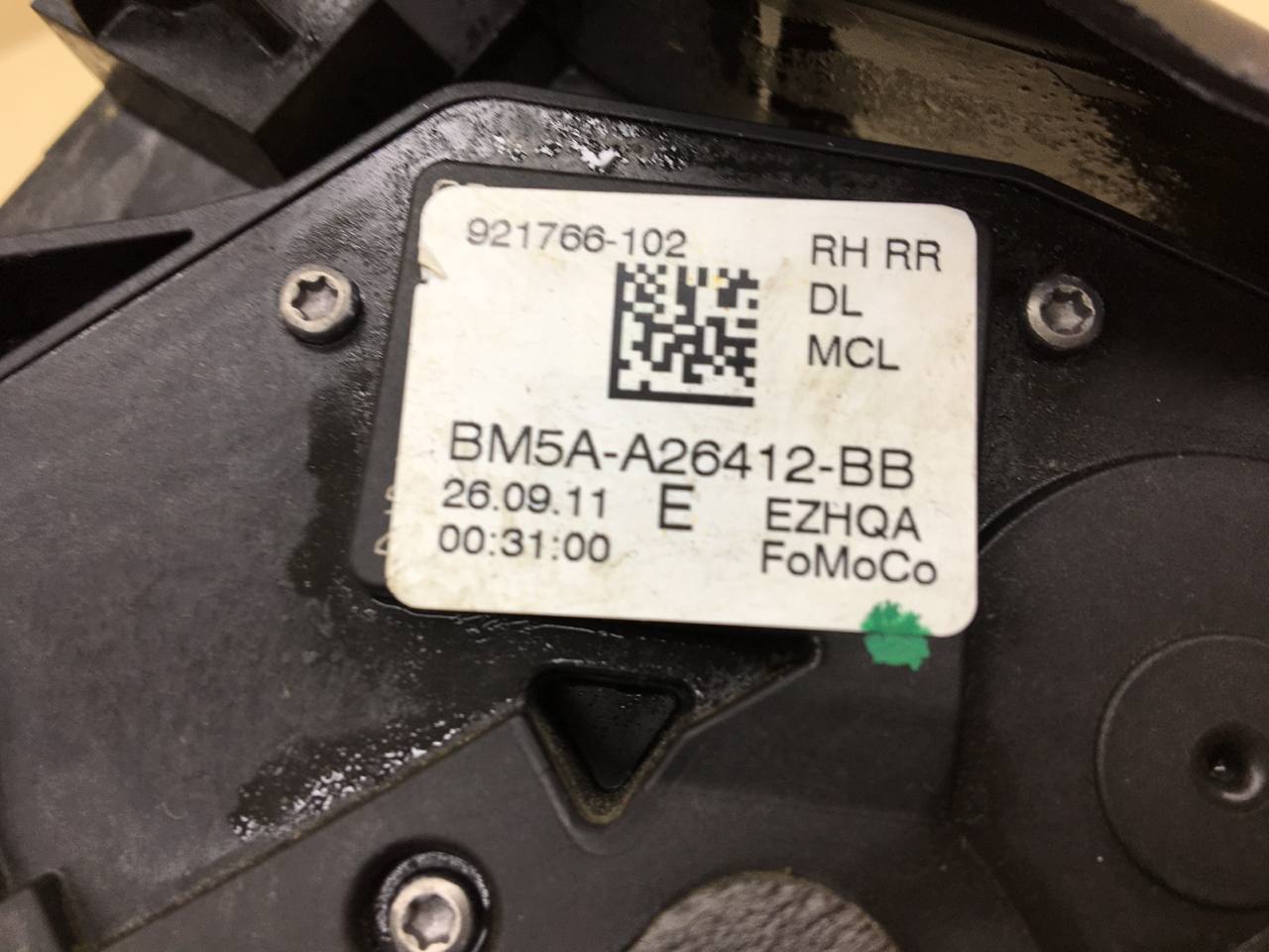 Замок двери задней правой Ford Focus 3 2011>
