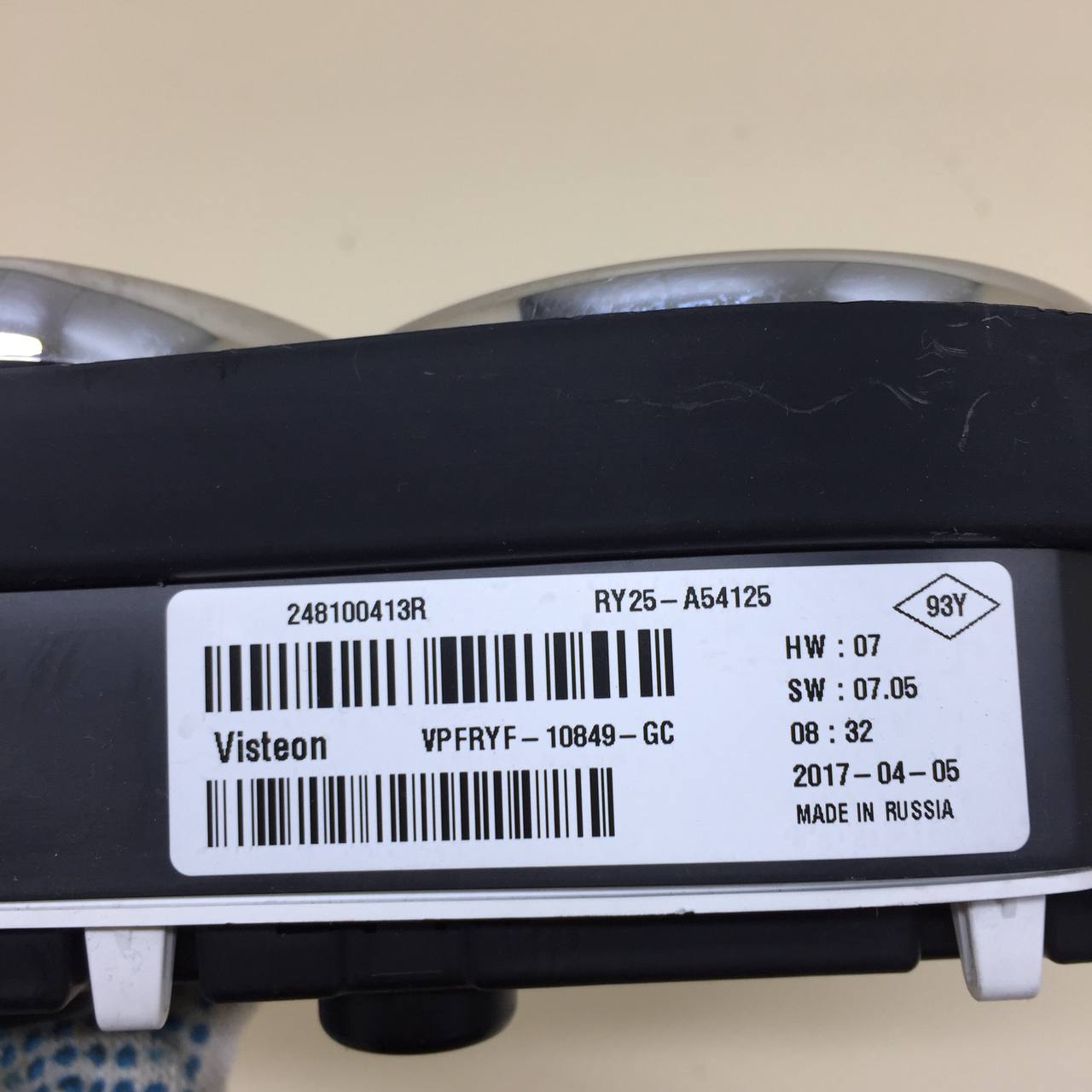Панель приборов Renault Duster (HSA, HSM) 2012> Панель приборов Renault Duster (HSA, HSM) 2012>