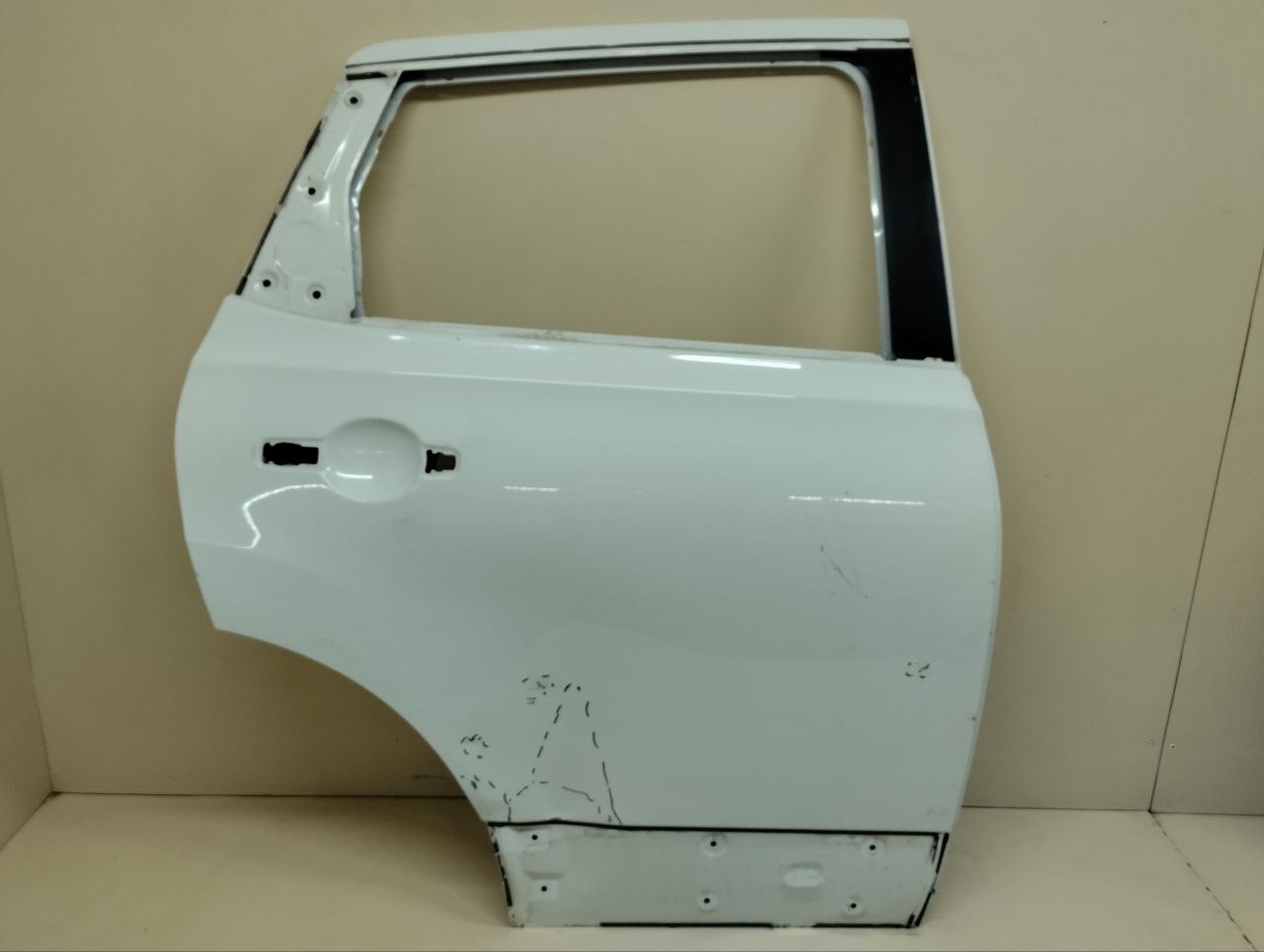 Дверь задняя правая Nissan Qashqai (J10) 2006-2013