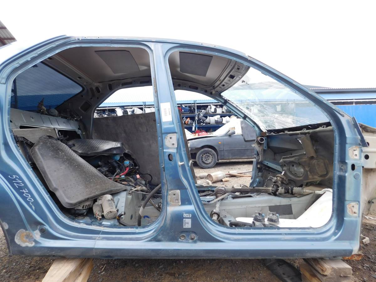 Порог со стойкой правый Renault Logan (1) 2005-2014