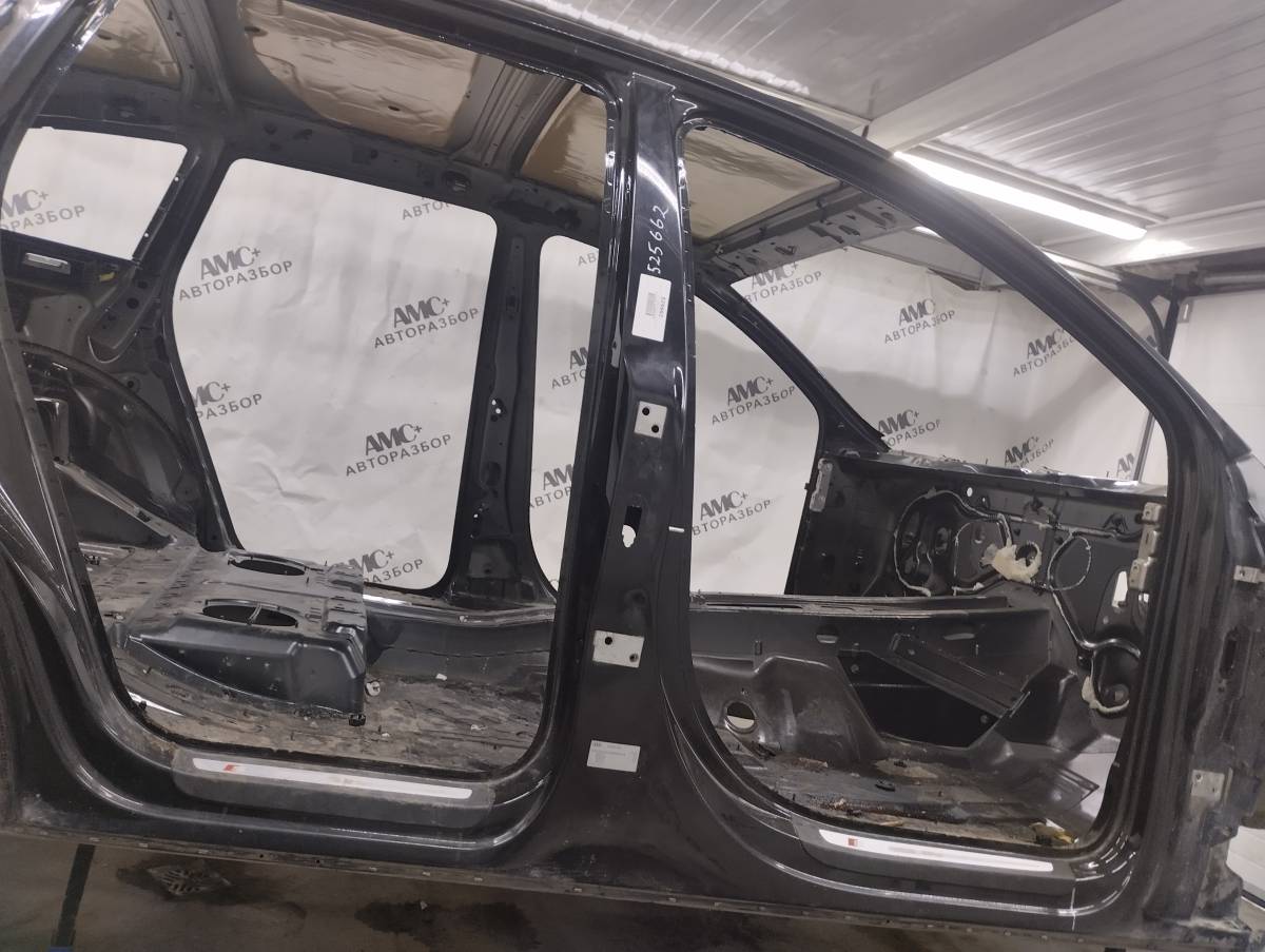 Порог со стойкой правый Audi Q7 (4L) 2005-2015
