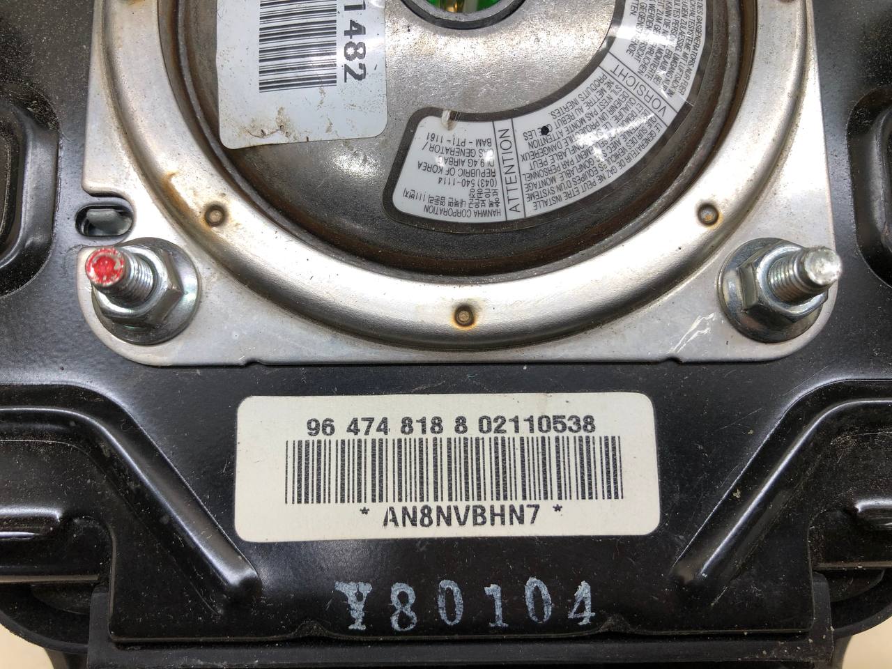 Подушка безопасности (комплект) Chevrolet Lacetti (J200) 2003-2013 Подушка безопасности (комплект) Chevrolet Lacetti (J200) 2003-2013