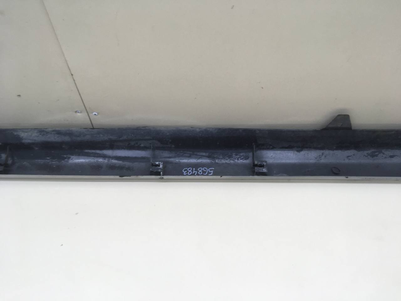 Накладка на порог (наружная) Ford Focus 2 (DA) 2005-2008
